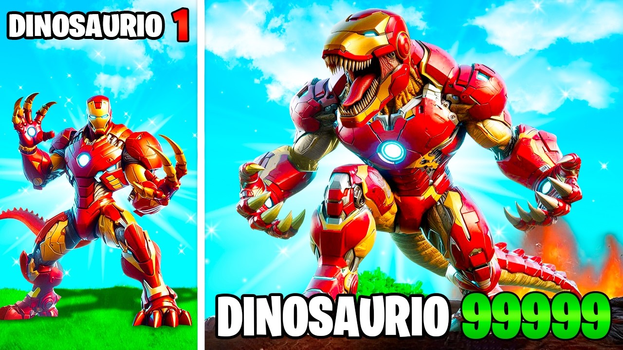 Mejora a Dinosaurio IRON MAN en GTA 5 cover art