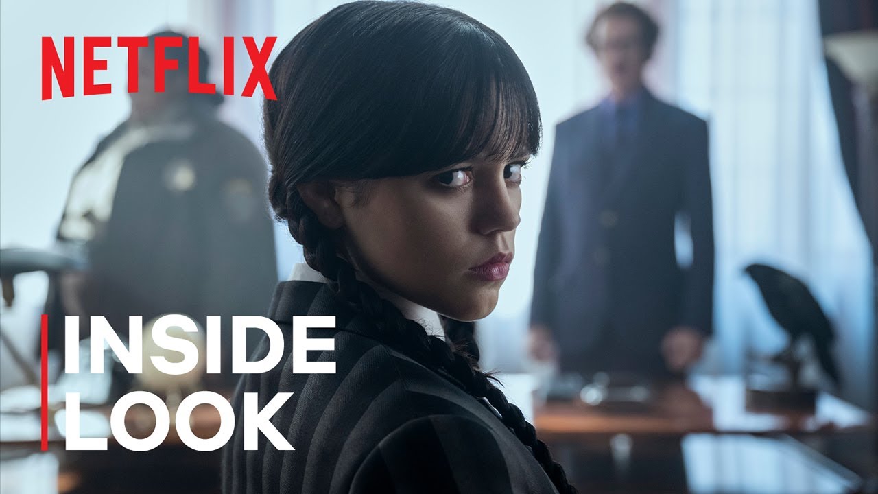Inside Wednesday Season 2 with Director Tim Burton | Netflix cover art