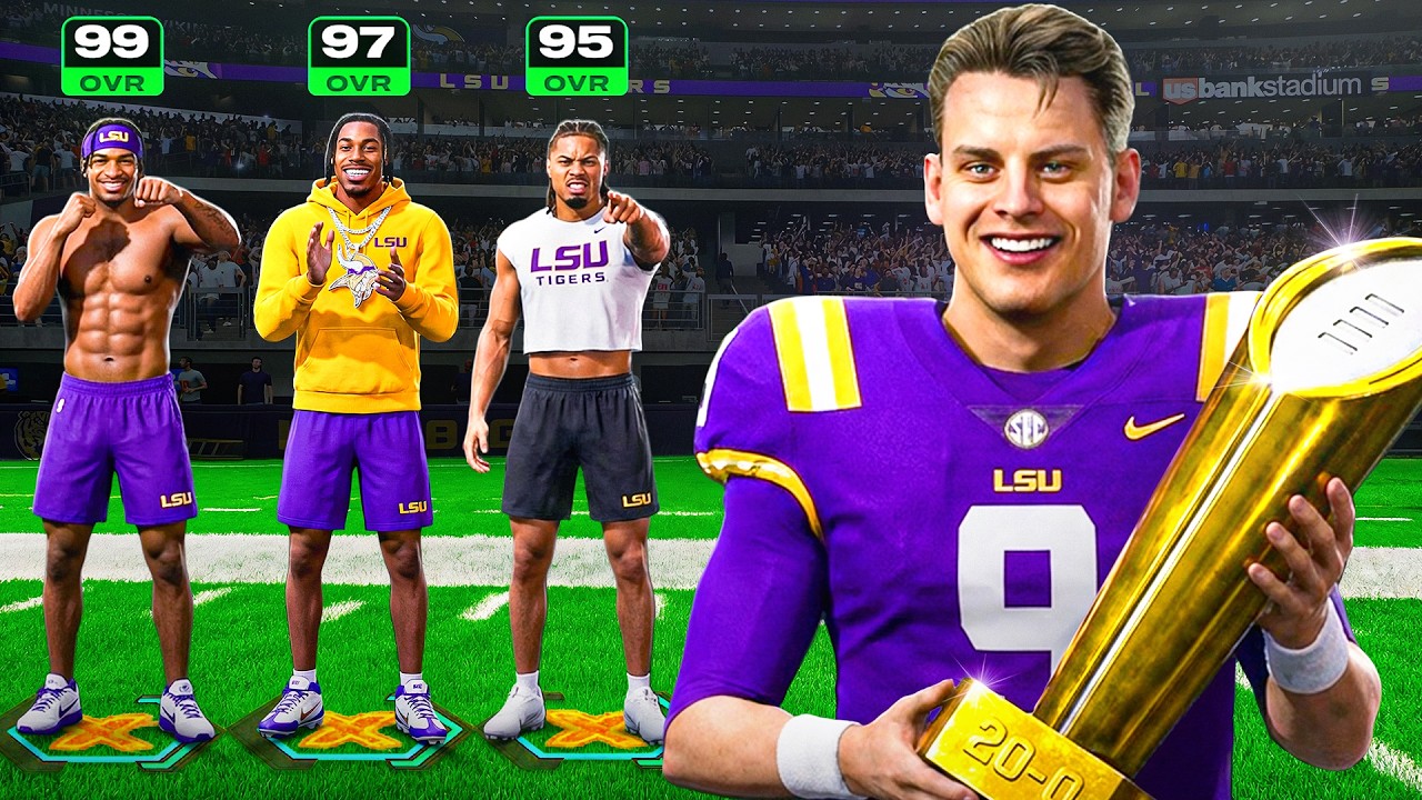 Can an All LSU Team Go 20-0? cover art