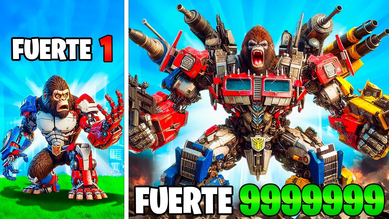 Mejorar a Transformer KONG en GTA 5 cover art