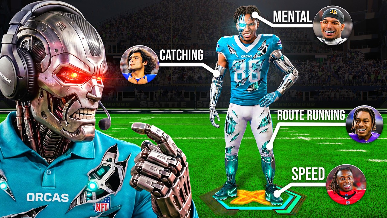 Can the WORLD'S BEST AI Make the Perfect Wide Receiver? cover art
