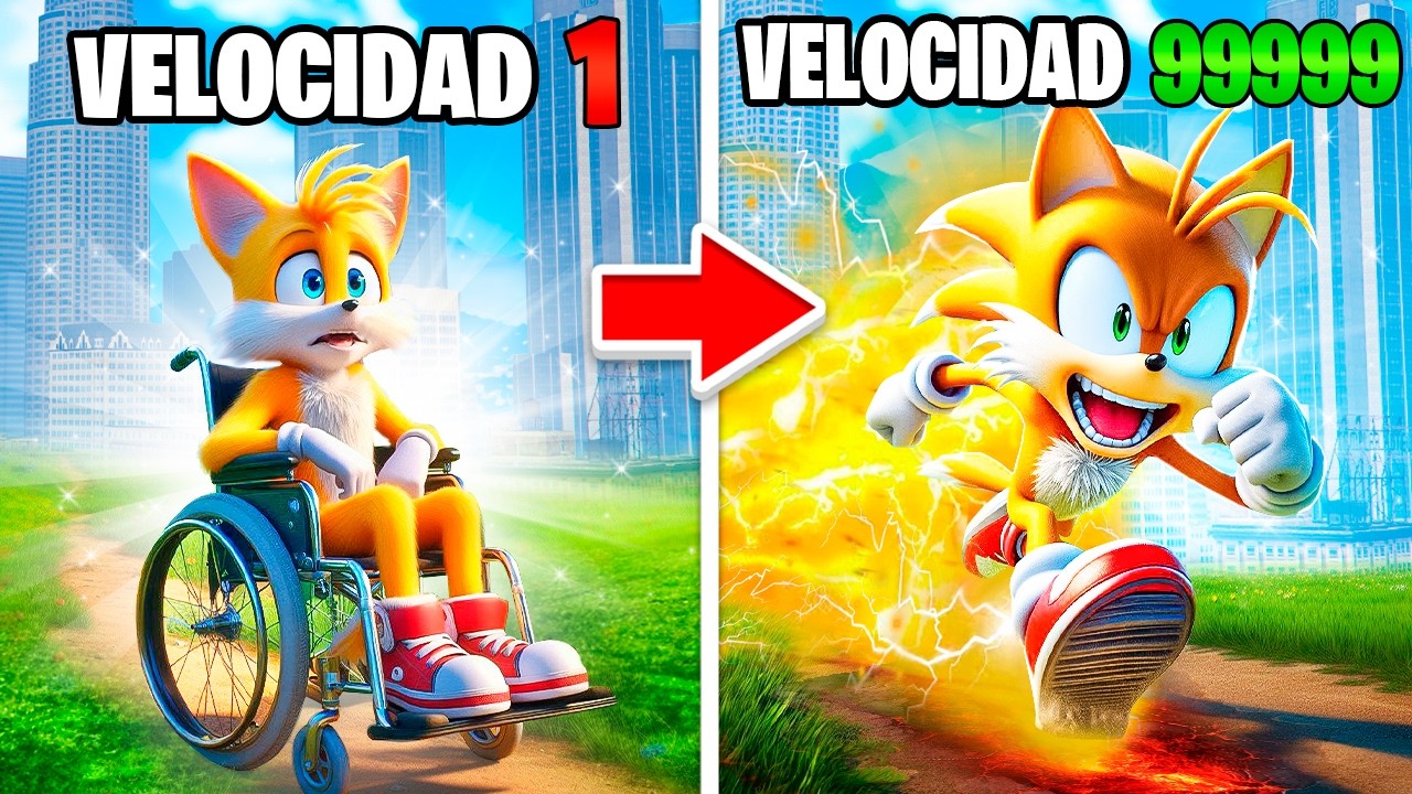 Mejorando TAILS a la VELOCIDAD MÁXIMA DE LA HISTORIA en GTA 5 cover art