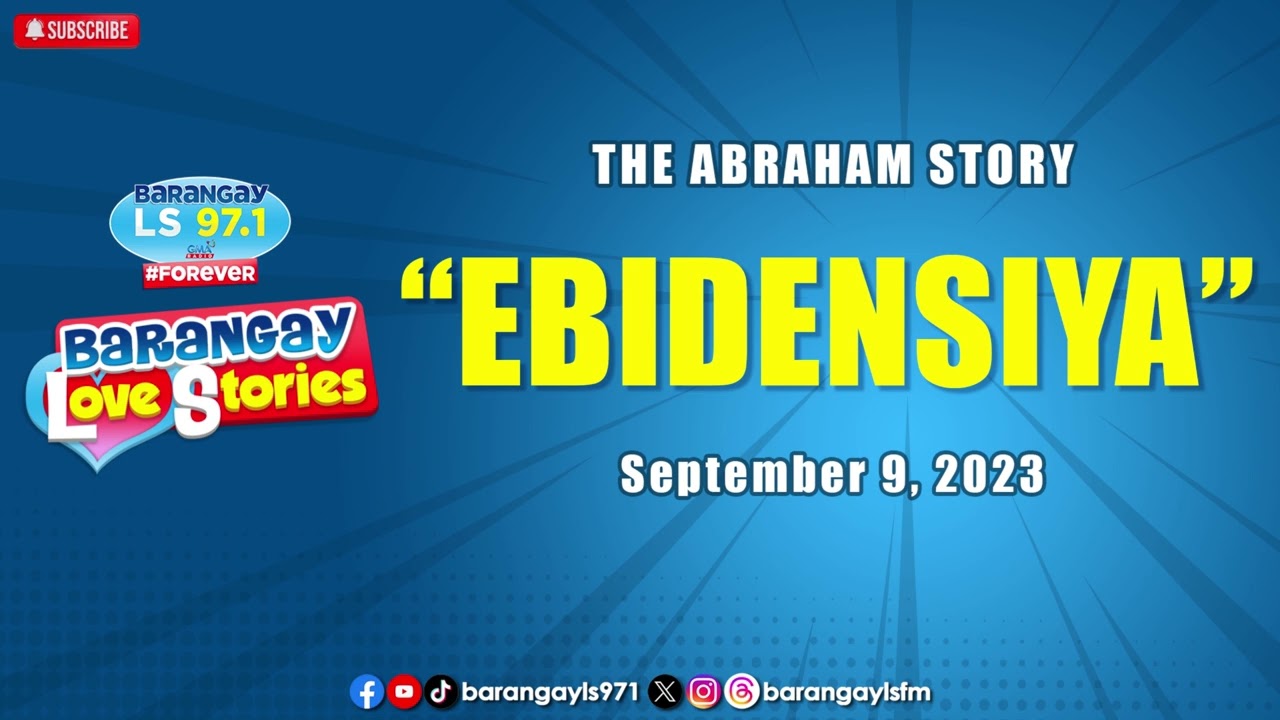 EBIDENSYA - ABRAHAM | Papa Dudut | Barangay Love Stories
