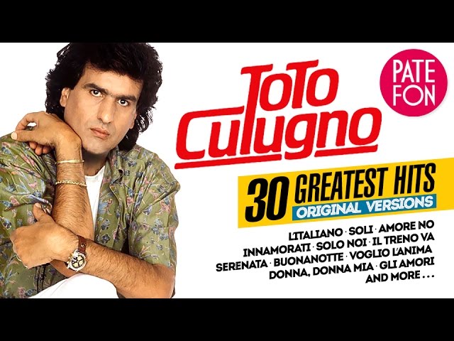 Toto CUTUGNO - 30 GREATEST HITS (Original versions)/LP Vinyl Quality cover art