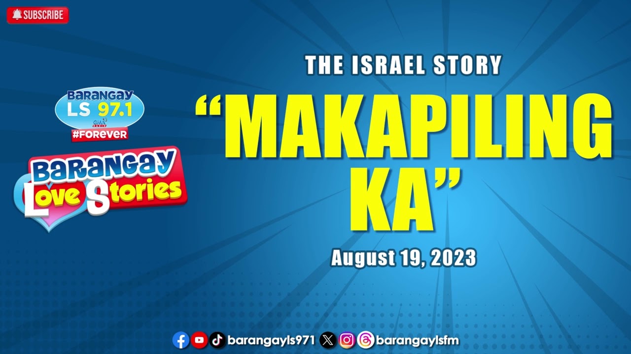 MAKAPILING KA - ISRAEL | Papa Dudut | Barangay Love Stories