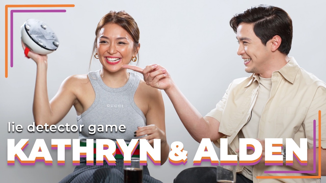 Kathryn Bernardo and Alden Richards Play a Lie Detector Drinking Game | Filipino | Rec•Create cover art