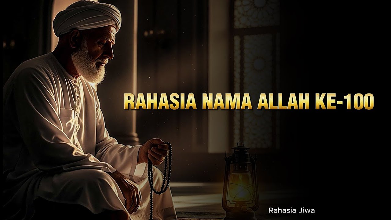 RAHASIA NAMA ALLAH YANG KE-100 | KUNCI DIRI SEJATI YANG TERKUNCI 🌀 cover art