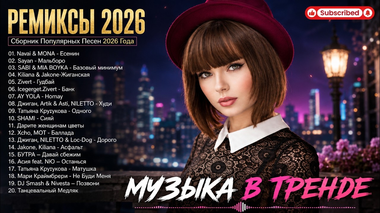 Новые Русские Песни 2026 🎧 Музыка В Тренде 2026 🎉 Самые Горячие Ремиксы 2026 #Музыка #russianremix cover art