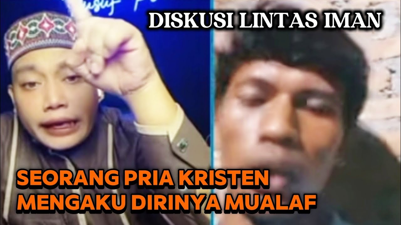 Debat Panas pria kristen vs ustad Yusuf pi