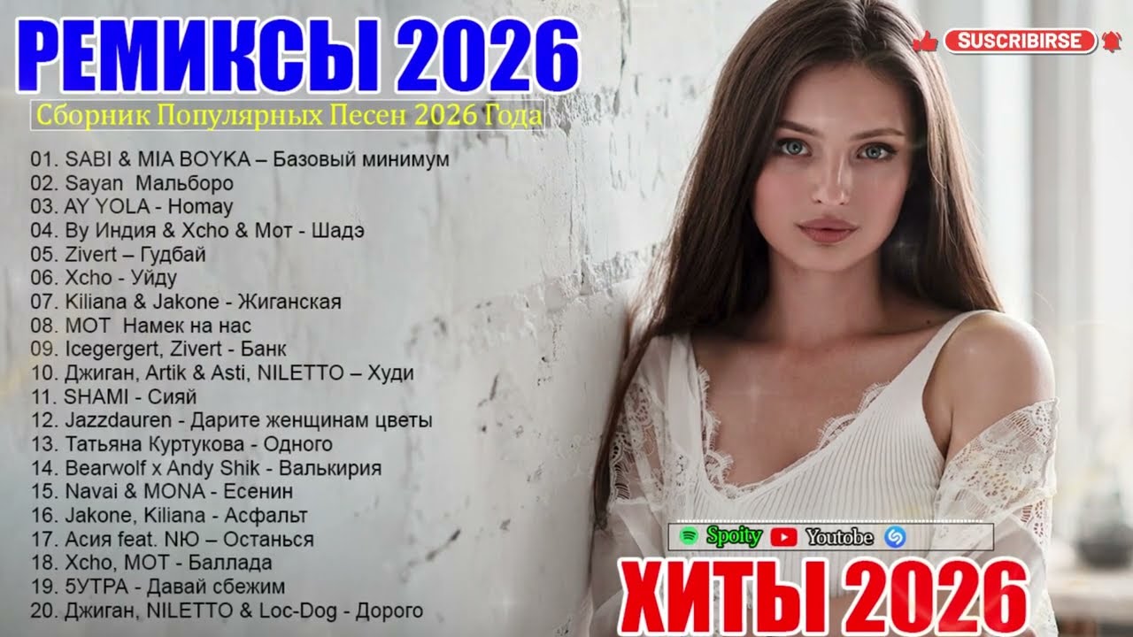РЕМИКСЫ 2026🎉Музыка в тренде 2026🔥Новинки 2026 Музыки🔥САМЫЕ ПОПУЛЯРНЫЕ ПЕСНИ 2026 🔥Лучшие песни 2026 cover art