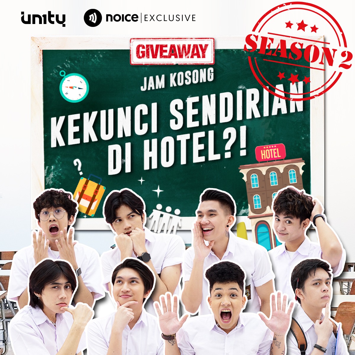 Kekunci Sendirian di Hotel?! #UN1TYJamKosong cover art
