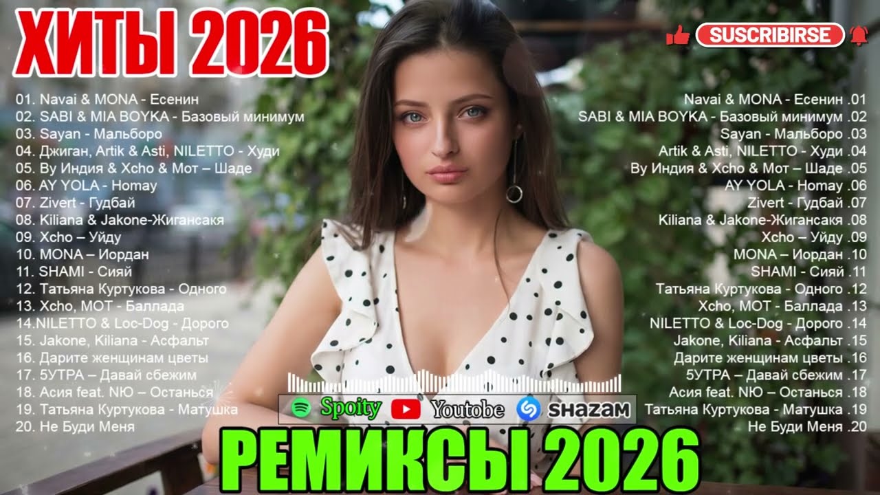 РЕМИКСЫ 2026🎉Музыка в тренде 2026🔥САМЫЕ ЛУЧШИЕ ПЕСНИ 2026🔥ШИКАРНЫЕ ТРЕКИ 2026 🔥Лучшие песни 2026 cover art