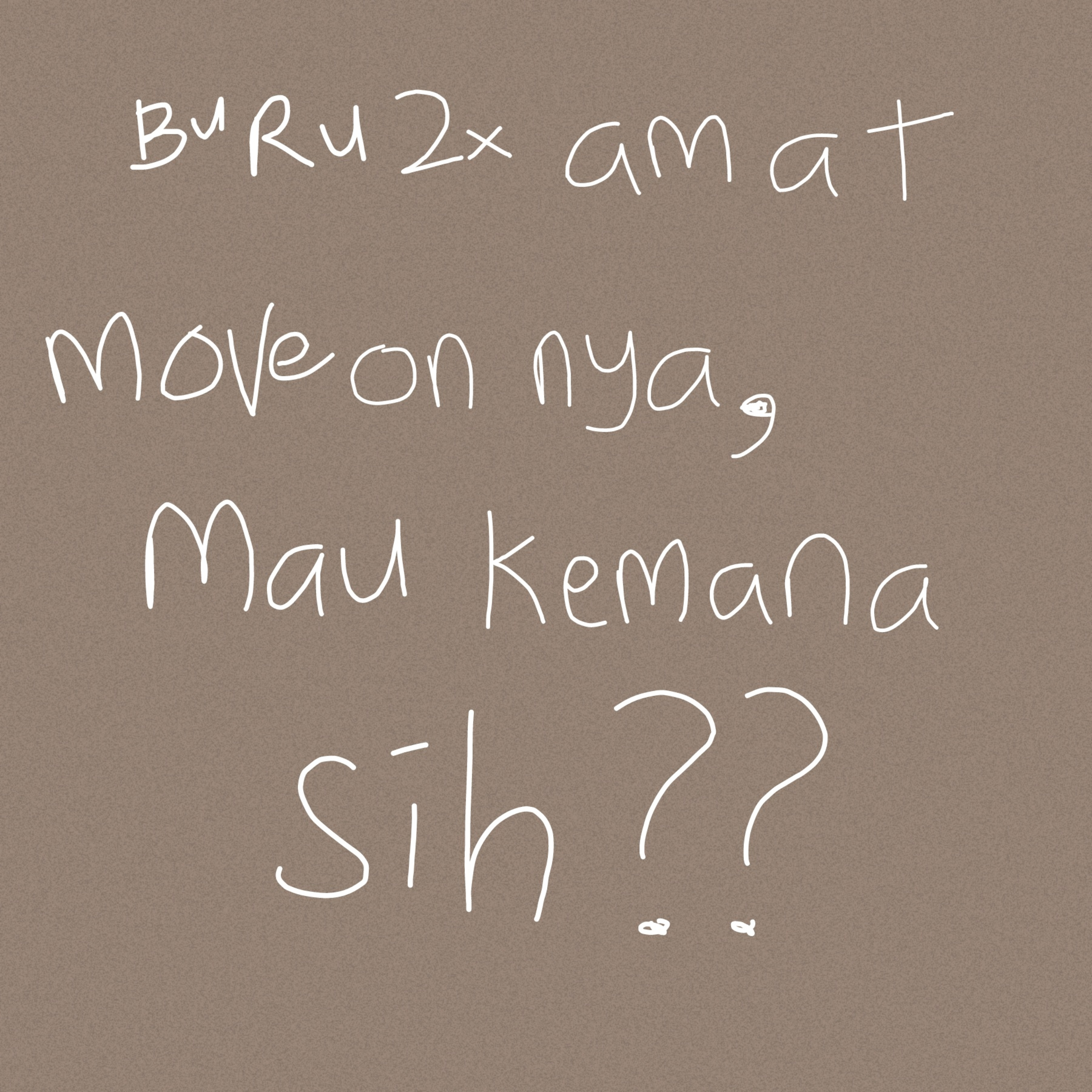 (gagal) move on cover art