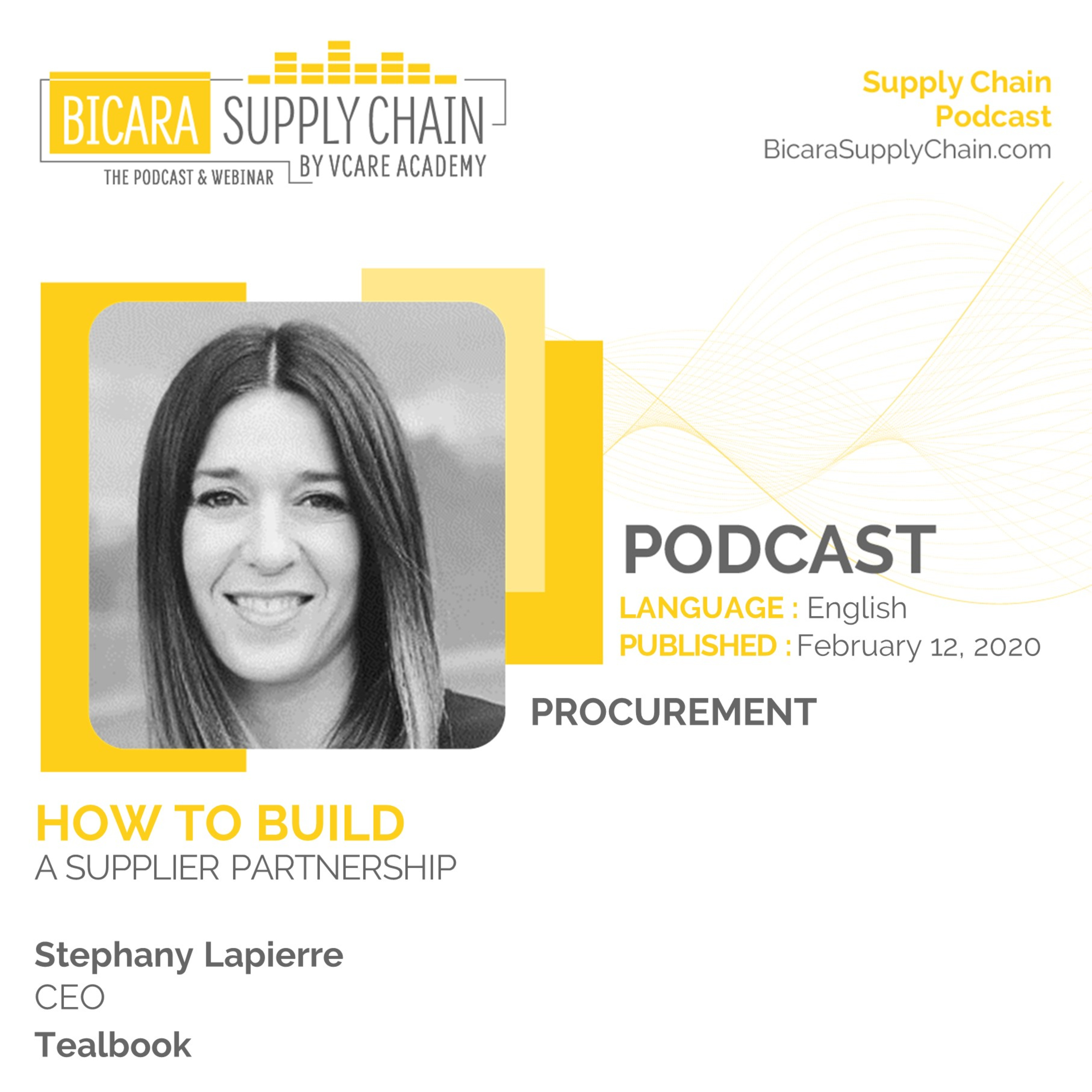 40. How to Build a Supplier Partnership cover art