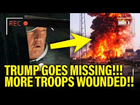 Trump GOES MISSING for 72 Hours as TROOPS WOUNDED in WAR!! cover art