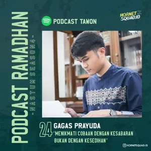 Menikmati cobaan dengan kesabaran, bukan dengan kesedihan cover art