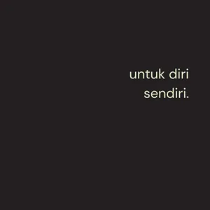 teruntuk diri sendiri cover art