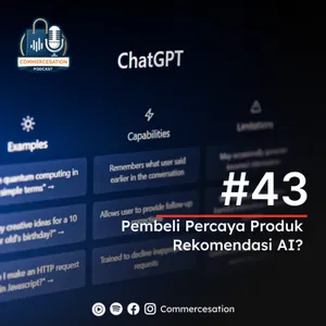 #43 Pembeli Percaya Rekomendasi Produk AI? cover art