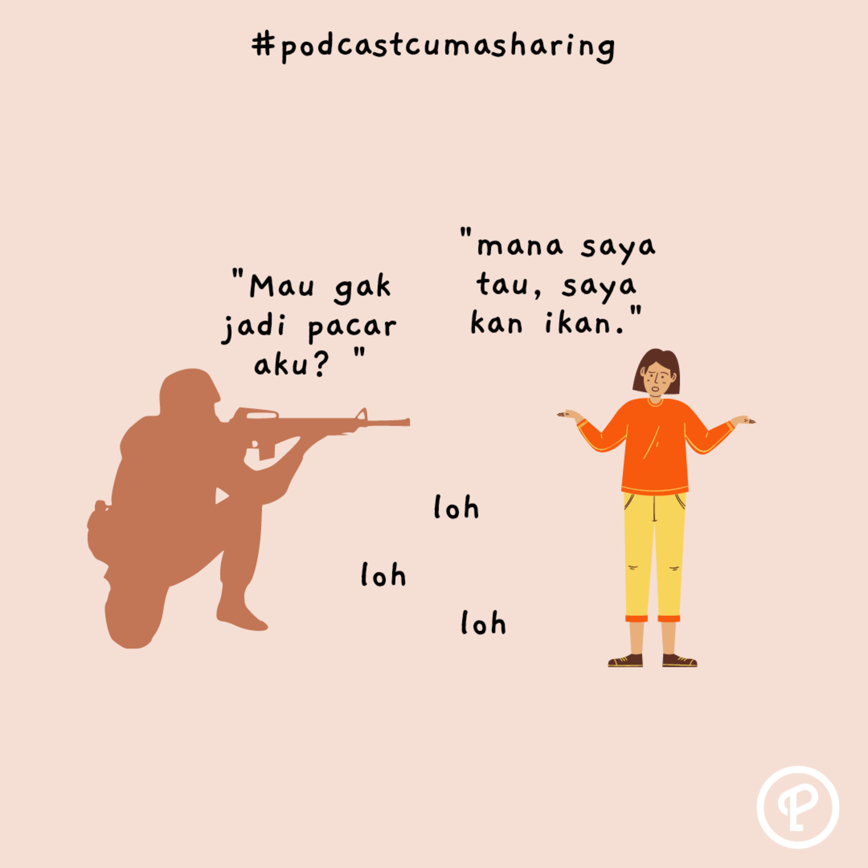 pas ditembak malah bingung cover art