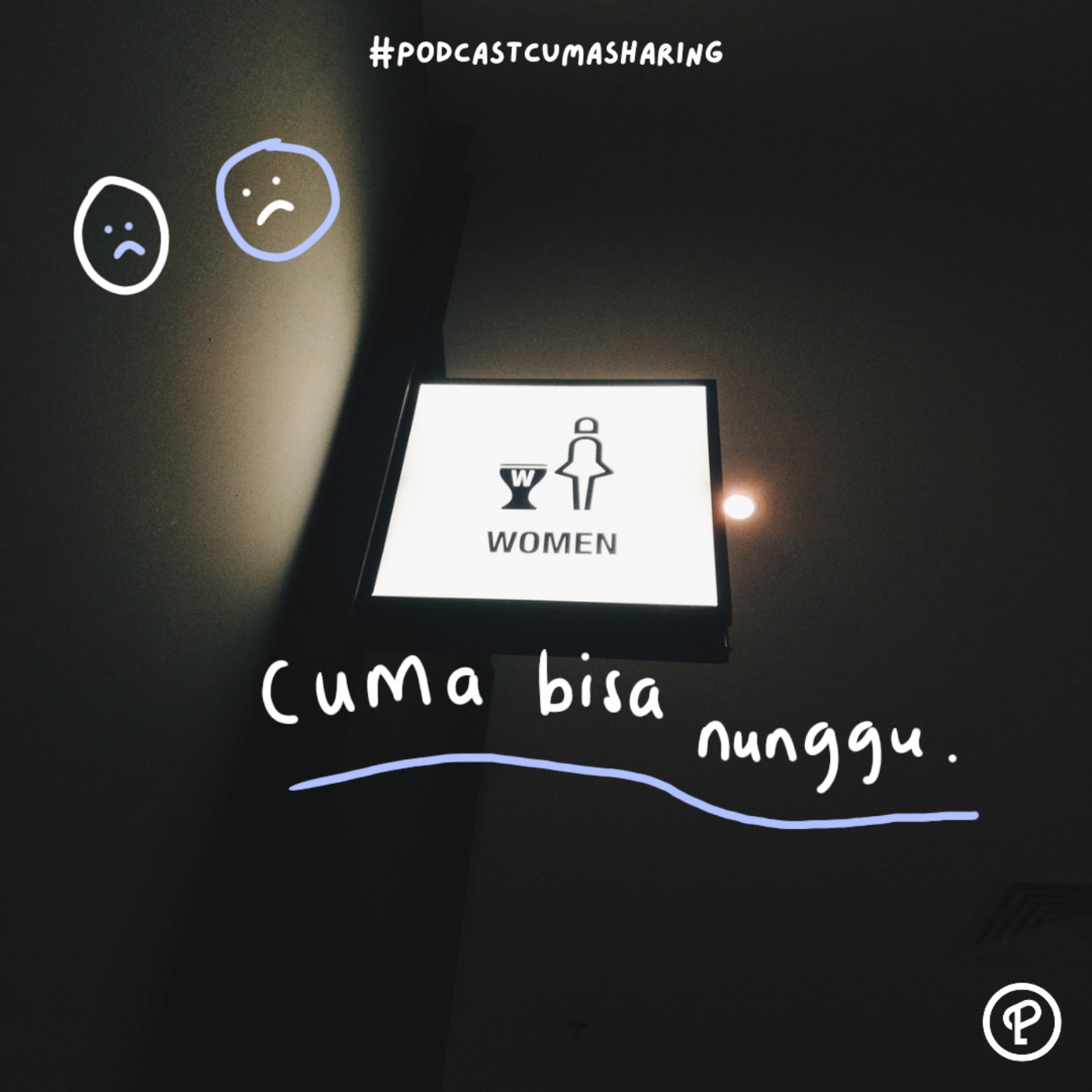 cuma bisa nunggu cover art