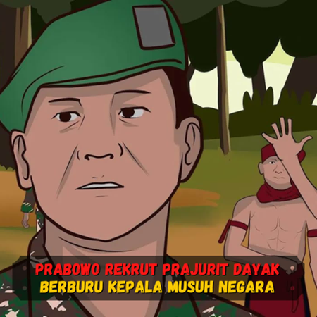Prabowo Rekrut Prajurit Dayak Berburu Kepala Musuh Negara ❗️❗️❗️ (Sejarah Seru - Sejarah Indonesia) cover art