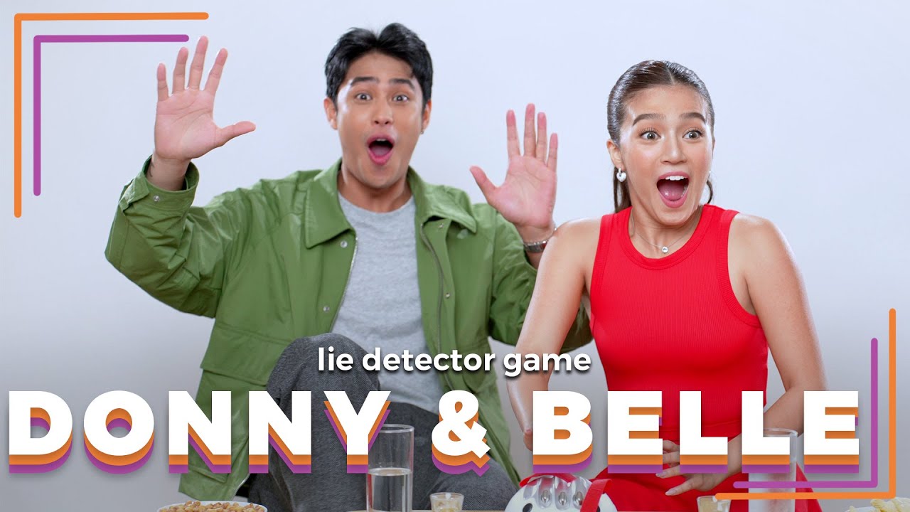 Donny Pangilinan and Belle Mariano Play a Lie Detector Game | Filipino | Rec•Create cover art