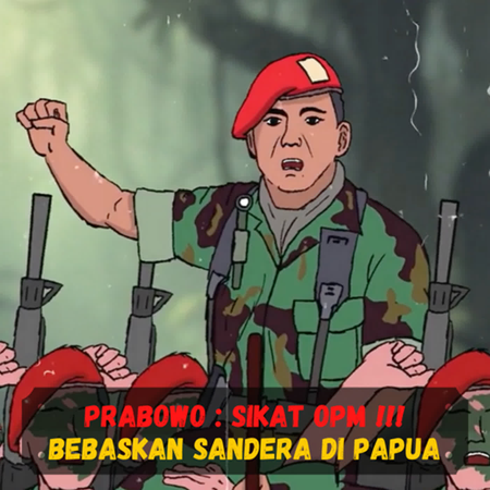 Prabowo : Sikat OPM , Bebaskan Sandera di Papua (Sejarah Seru - Sejarah Indonesia) cover art