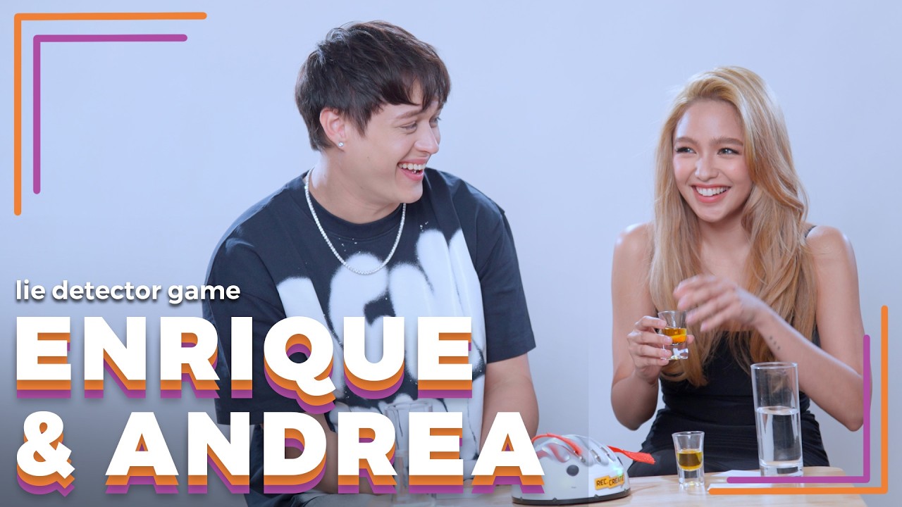 Andrea Brillantes and Enrique Gil Play a Lie Detector Drinking Game | Rec•Create cover art