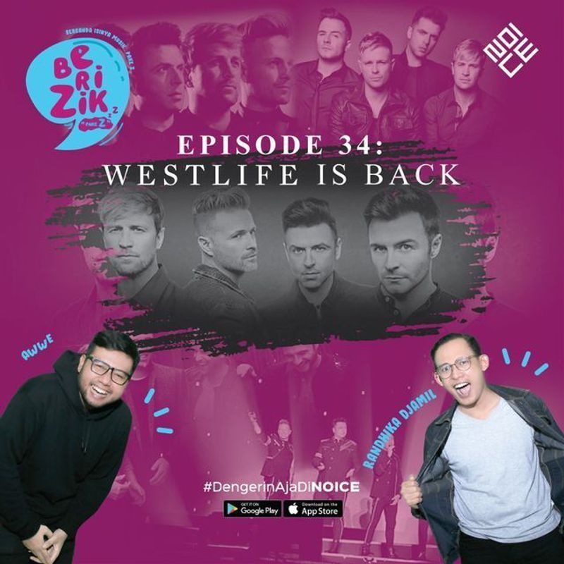 Eps 34: Westlife Is Back cover art