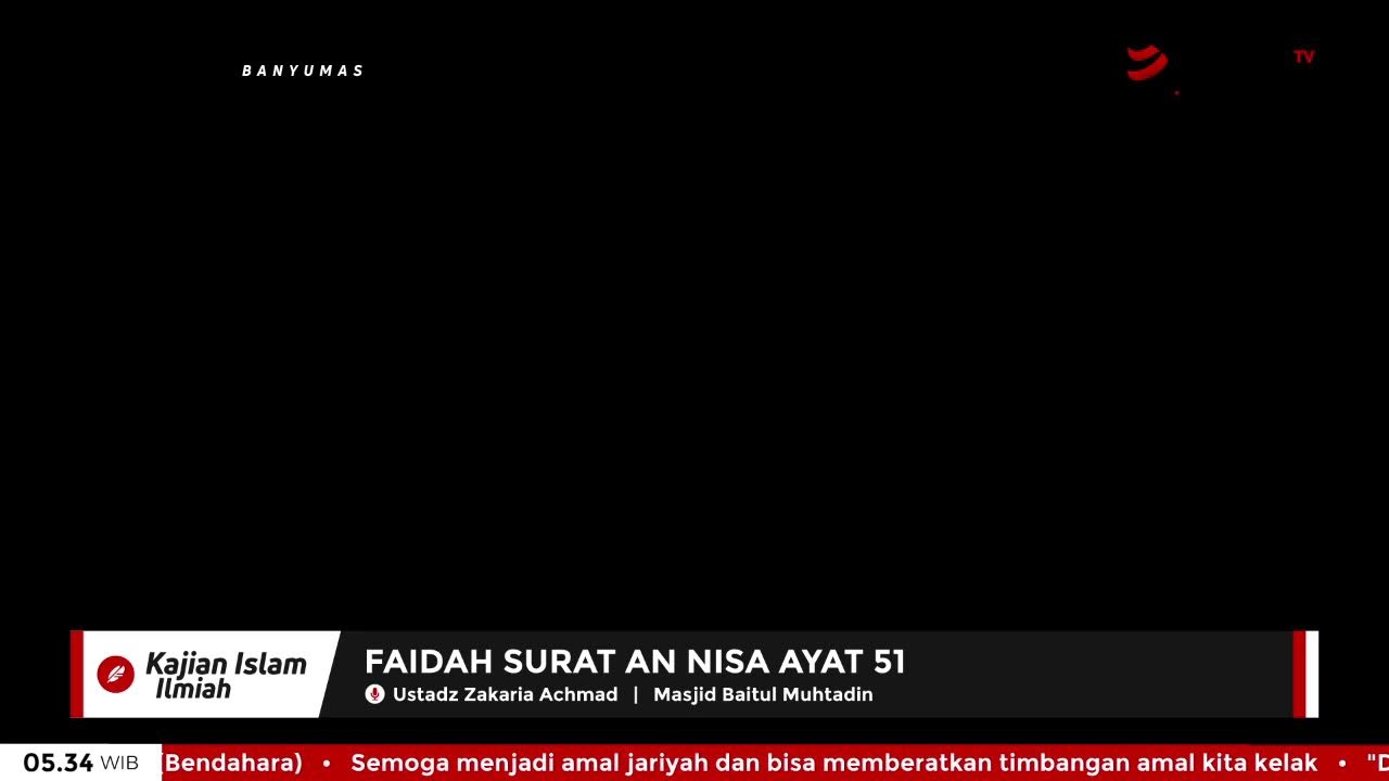 LIVE Faidah Surat An Nisa Ayat 51 - Ust. Zakaria Achmad cover art