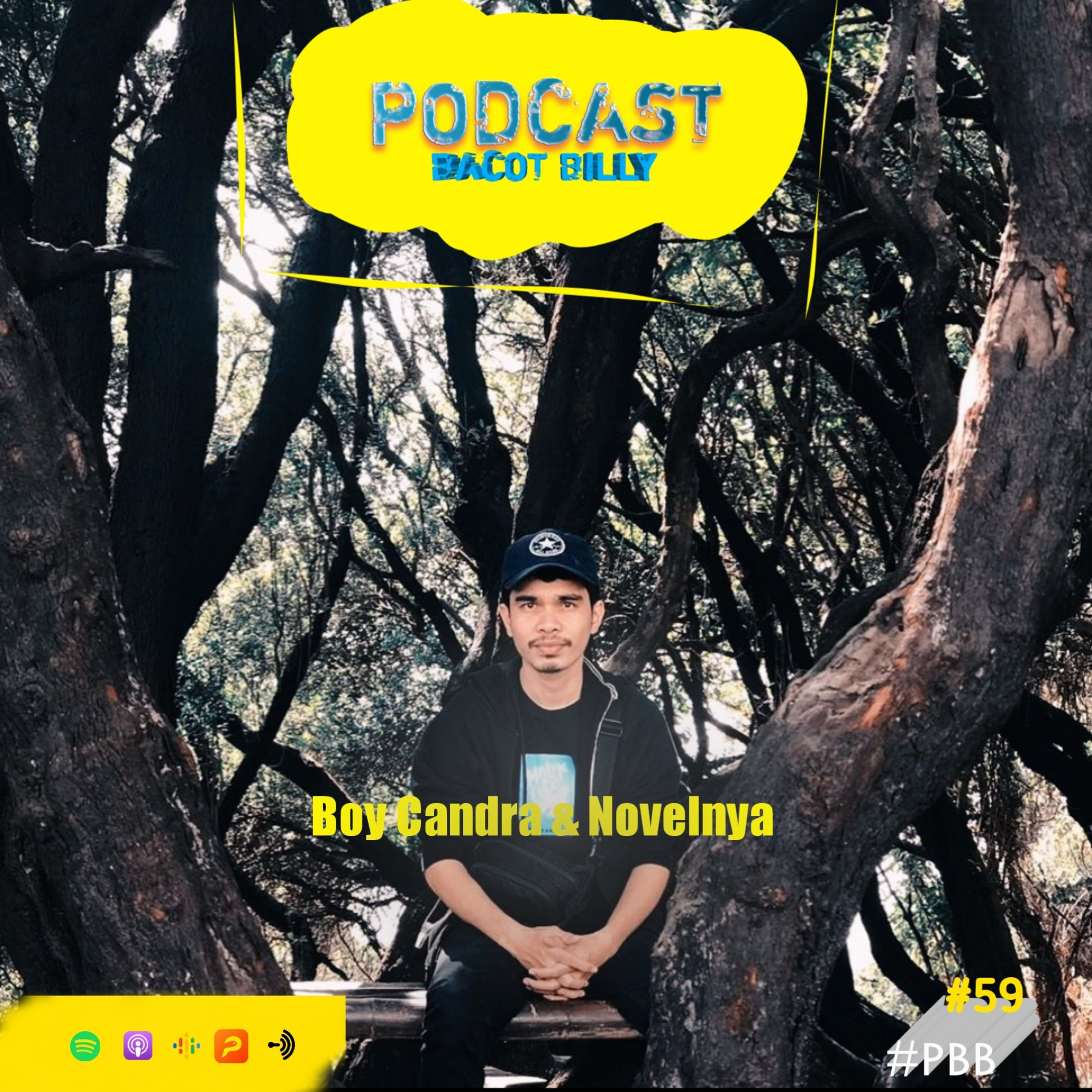 PBB #59 - Boy Candra & Novelnya cover art