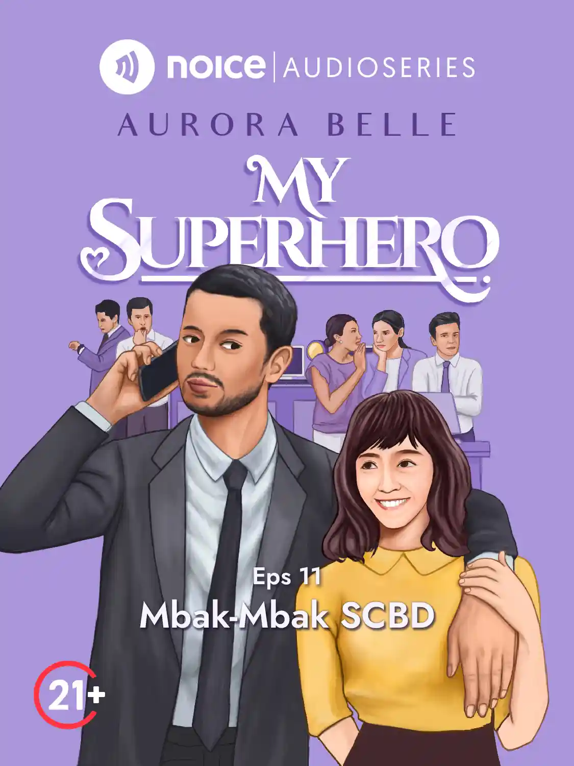 Eps 11. Mbak-Mbak SCBD cover art