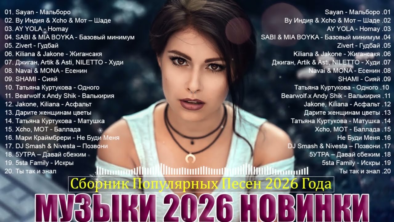ХИТЫ 2026🎉Музыка в тренде 2026🔥САМЫЕ ЛУЧШИЕ ПЕСНИ 2026🔥ТАНЦЕВАЛЬНАЯ МУЗЫКА 2026 🔥Новинки 2026 Музыки cover art