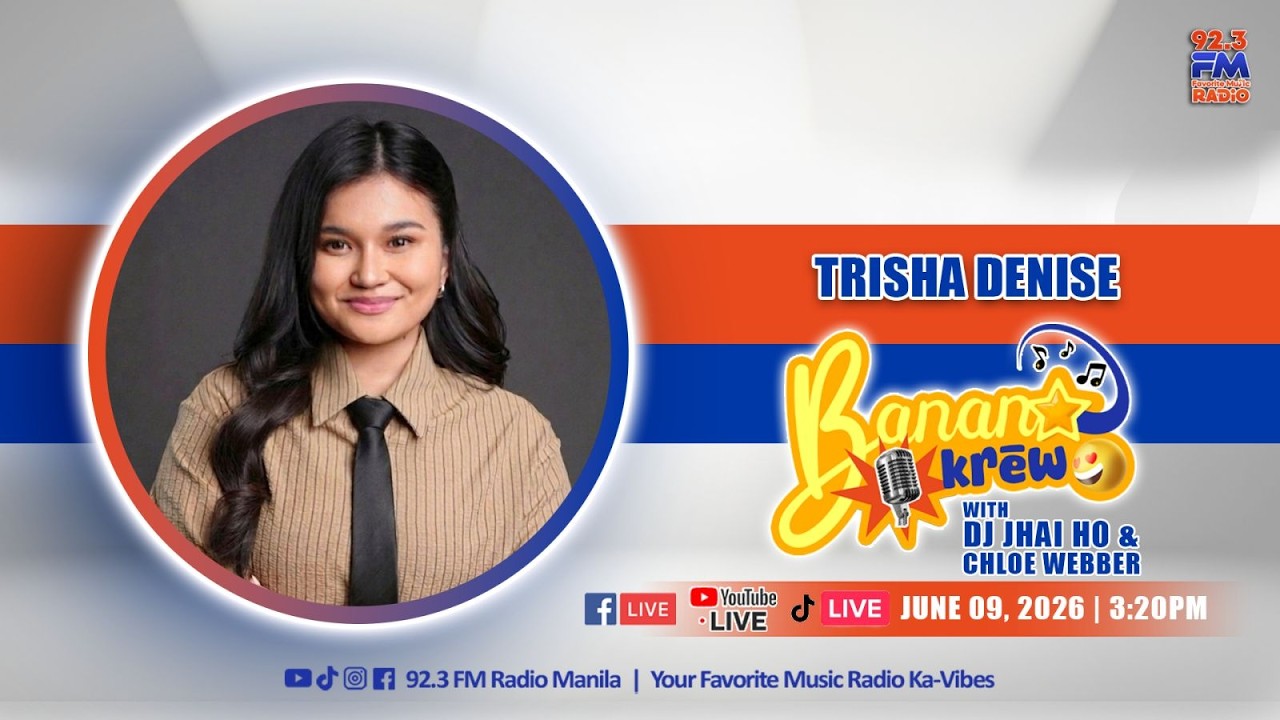 TRISHA DENISE sa BANANA KREW | JUNE 09, 2026 cover art