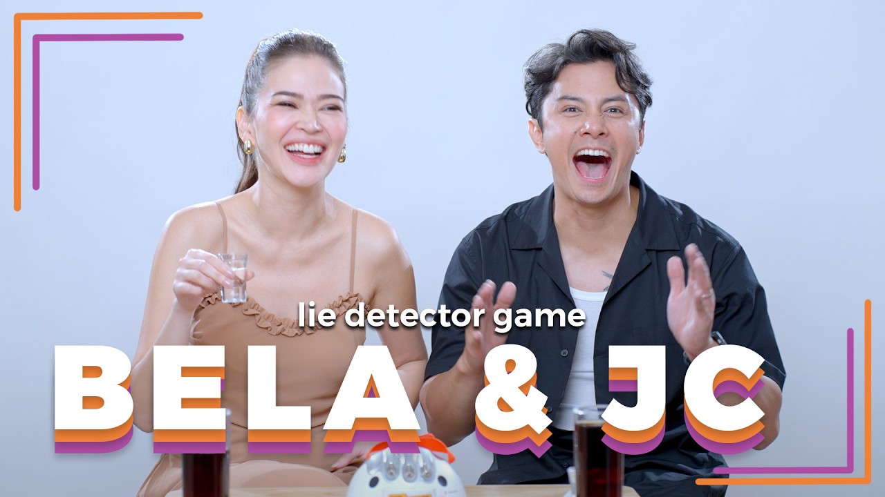 Bela Padilla and JC Santos Play a Lie Detector Drinking Game | Filipino | Rec•Create cover art
