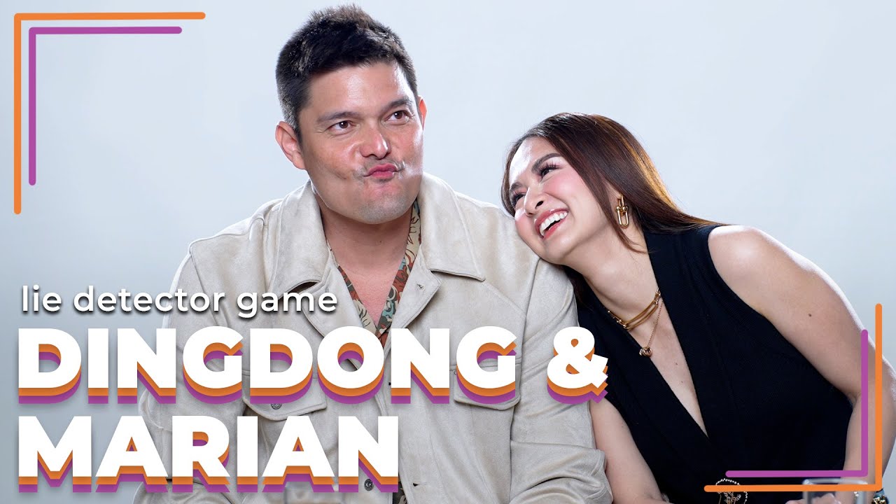 Dingdong Dantes and Marian Rivera Play a Lie Detector Drinking Game | Filipino | Rec•Create cover art