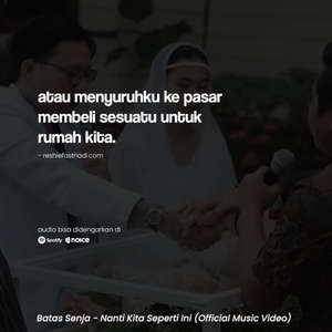 Nanti Kita Seperti Ini-nya Batas Senja cover art
