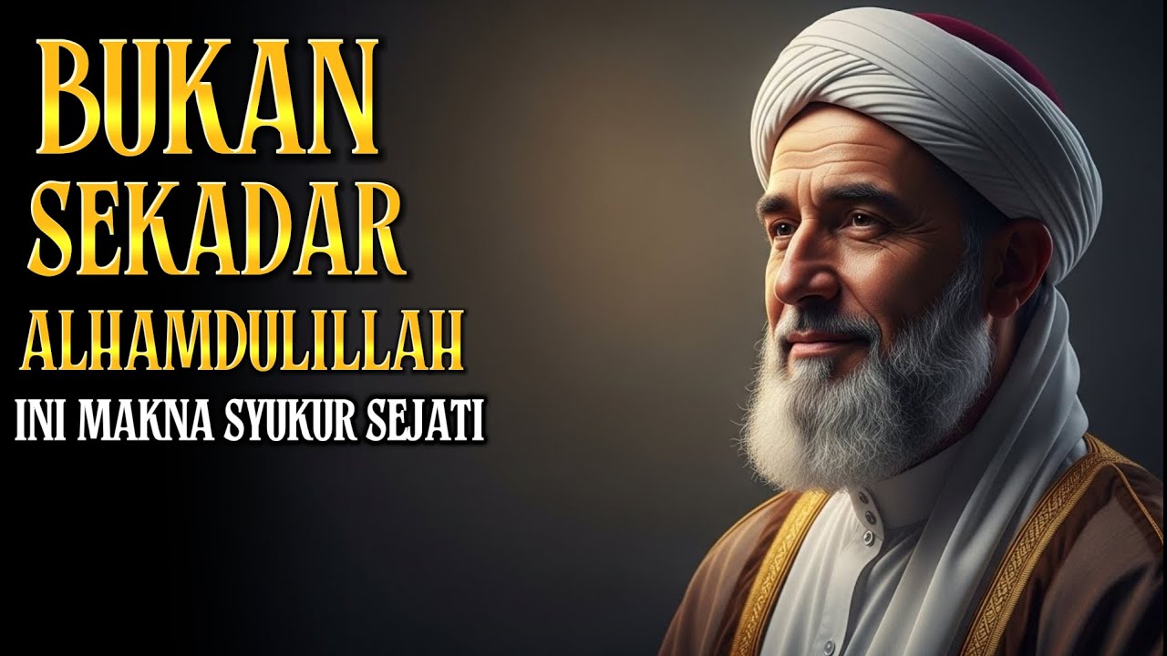 SYUKUR SEJATI CARA ALHAMDULILLAH MENGUBAH HIDUPMU cover art