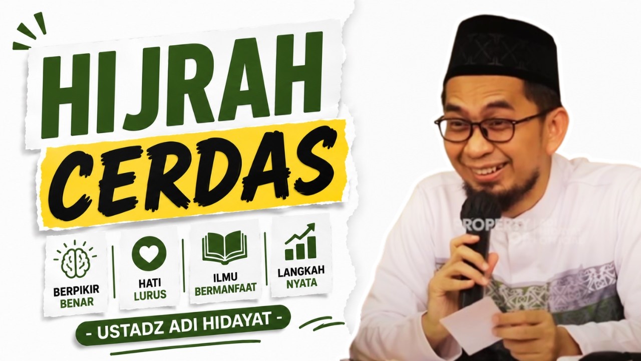 Rumus Hijrah Cepat & Konsisten: Mulai dari Lisan Hingga Ujung Kaki! Penjelasan Ustadz Adi Hidayat cover art