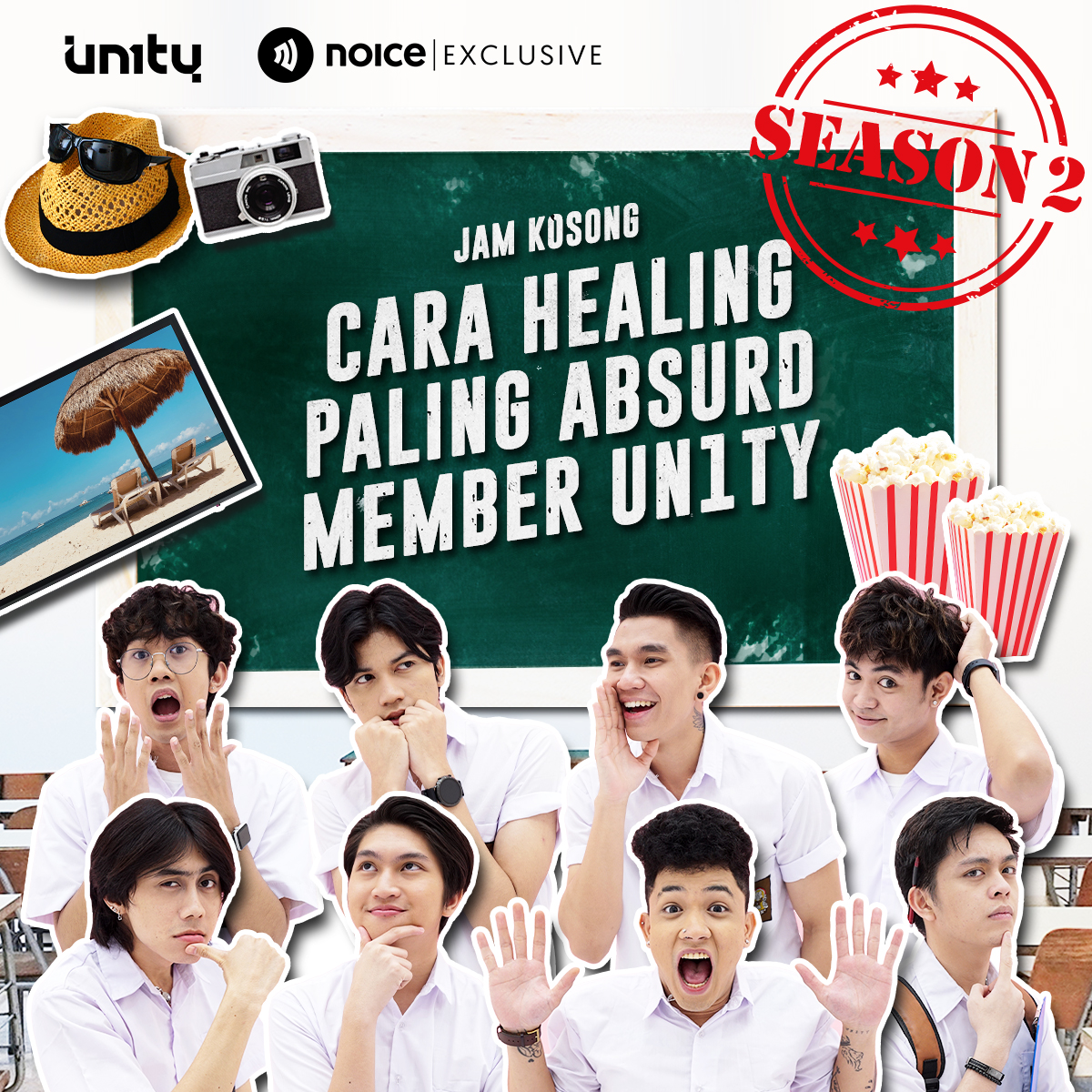 Cara Healing Paling Absurd Member UN1TY #UN1TYJamKosong cover art