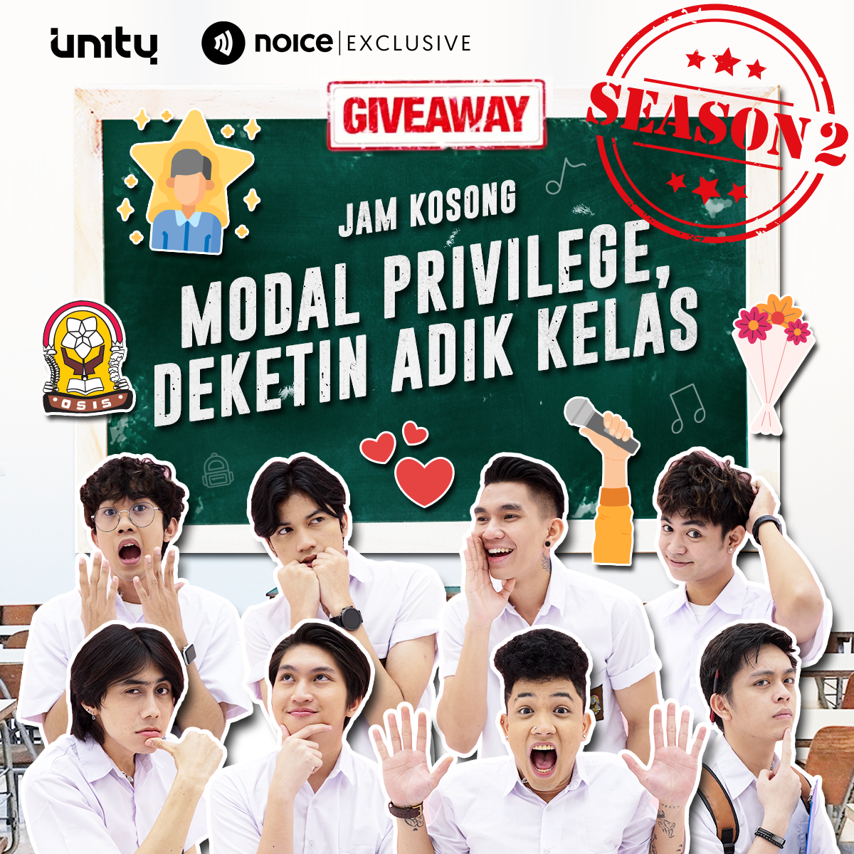 Modal Privilege, Deketin Adik Kelas #UN1TYJamKosong cover art