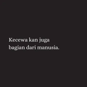 rasa kecewa cover art