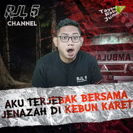 12. Aku Terjebak bersama Jenazah di Kebun Karet cover art