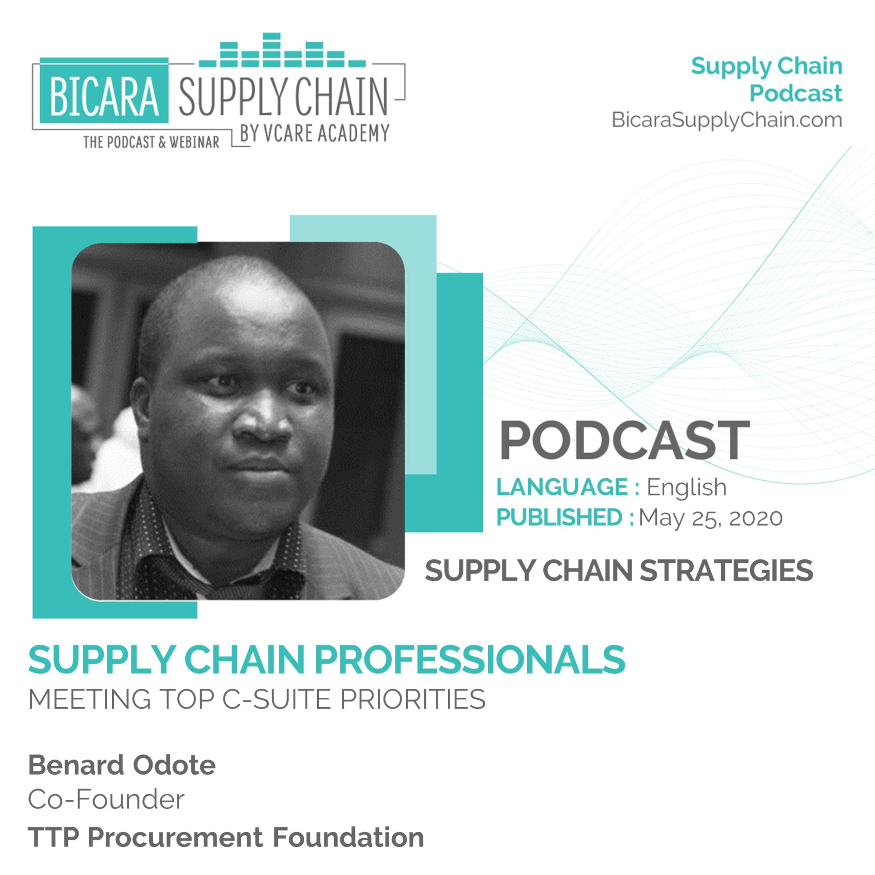 74. Supply chain professionals meeting top C-suite priorities cover art