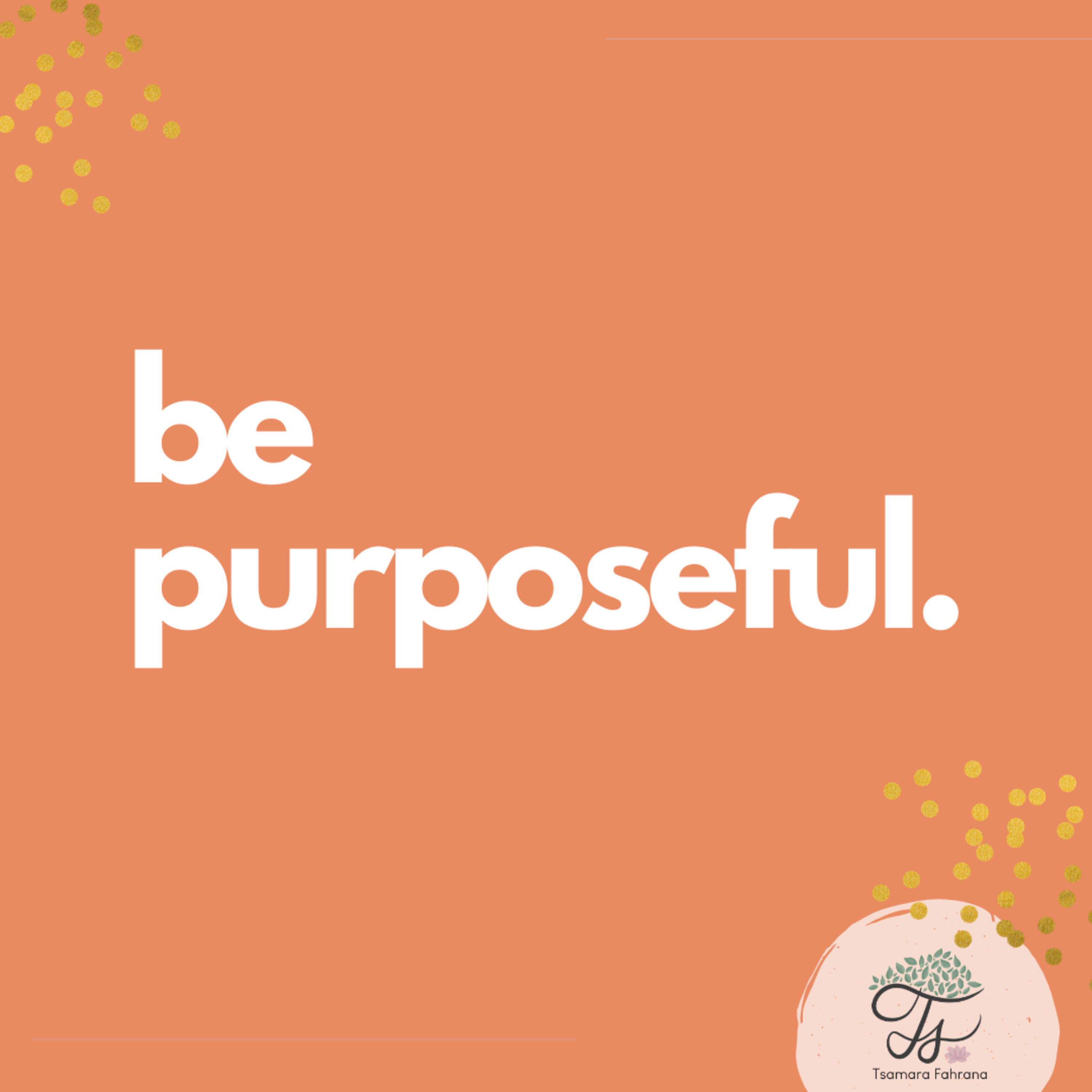 #68 - Meditation: Be Purposeful. cover art
