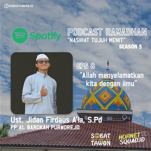 Allah menyelamatkan kita dengan ilmu cover art
