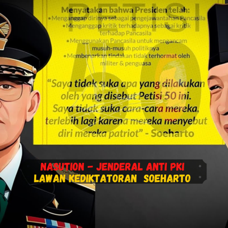 Nasution , Jenderal anti PKI Lawan kediktatoran  Soeharto (Sejarah Seru - Sejarah Indonesia) cover art