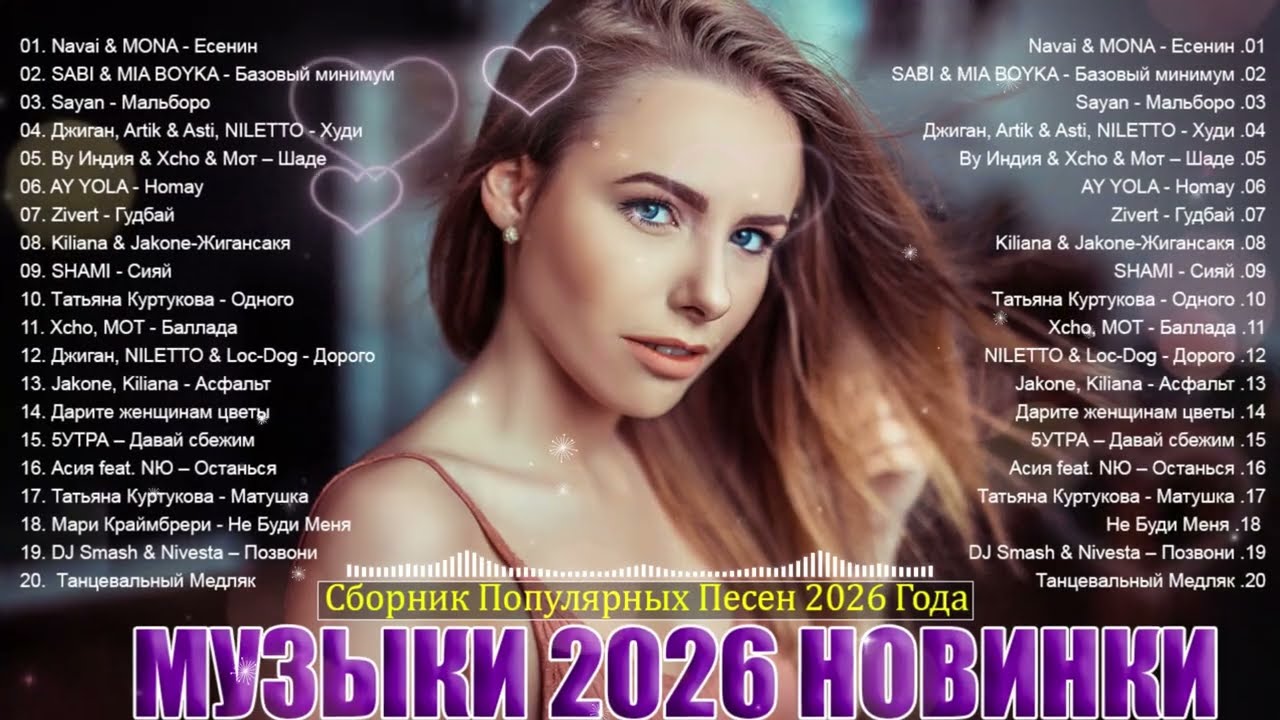 ХИТЫ 2026🎉Музыка в тренде 2026🔥САМЫЕ ЛУЧШИЕ ПЕСНИ 2026🔥ШИКАРНЫЕ ПЕСНИ 2026 🔥Новинки 2026 Музыки cover art