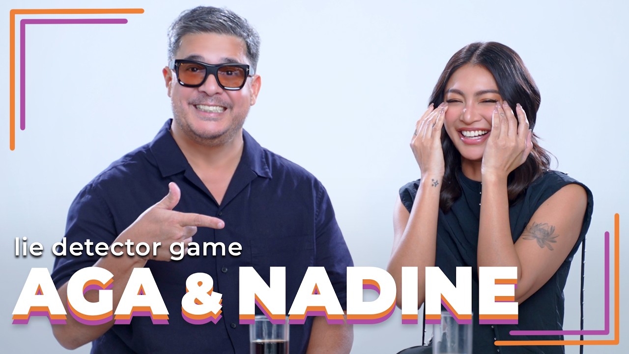 Aga Muhlach and Nadine Lustre Play a Lie Detector Drinking Game | Filipino | Rec•Create cover art