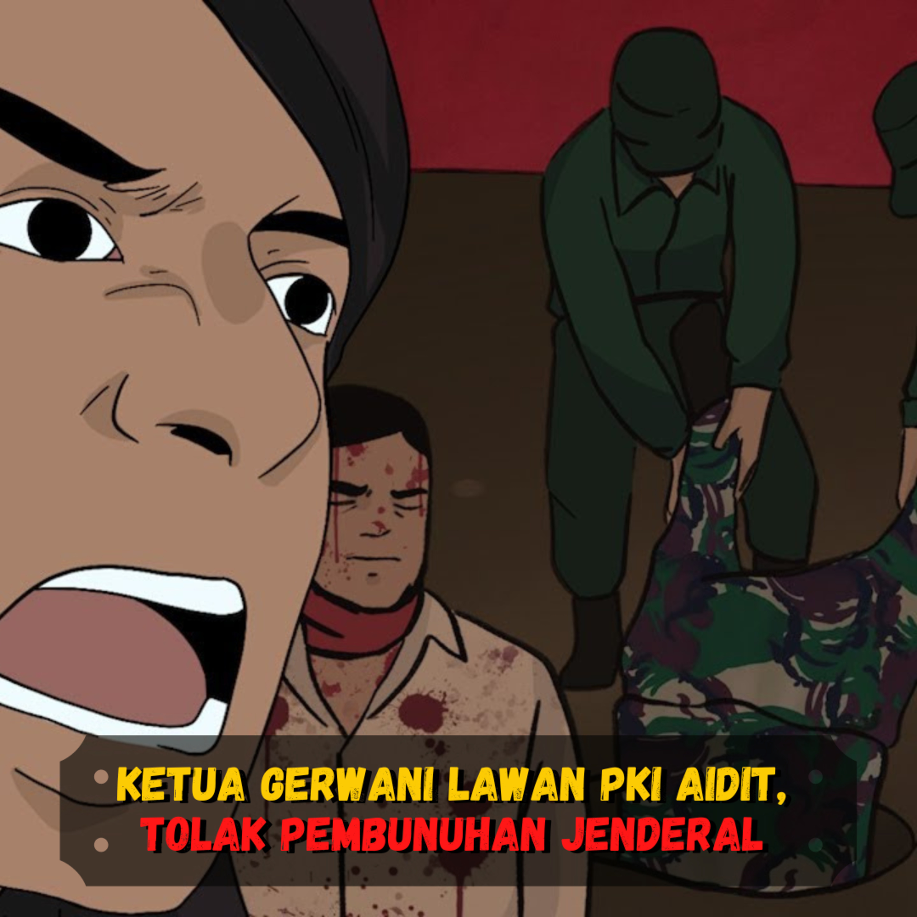 Ketua Gerwani Lawan PKI Aidit, Tolak Pembunuhan Jenderal ❗️❗️❗️ - (Sejarah Seru - Sejarah Indonesia) cover art